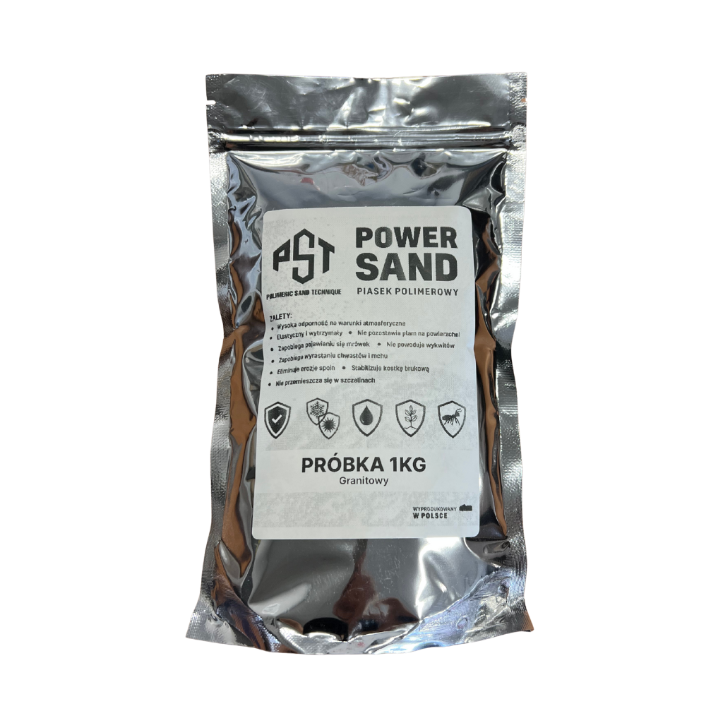 Piasek polimerowy 1 kg granitowy