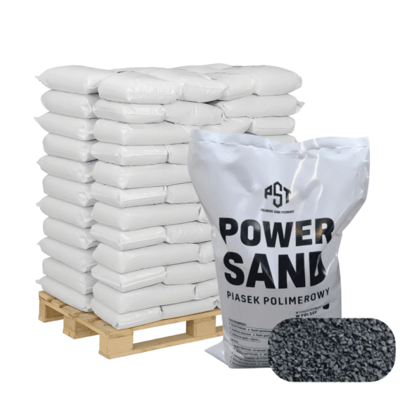 Piasek polimerowy paleta bazalt