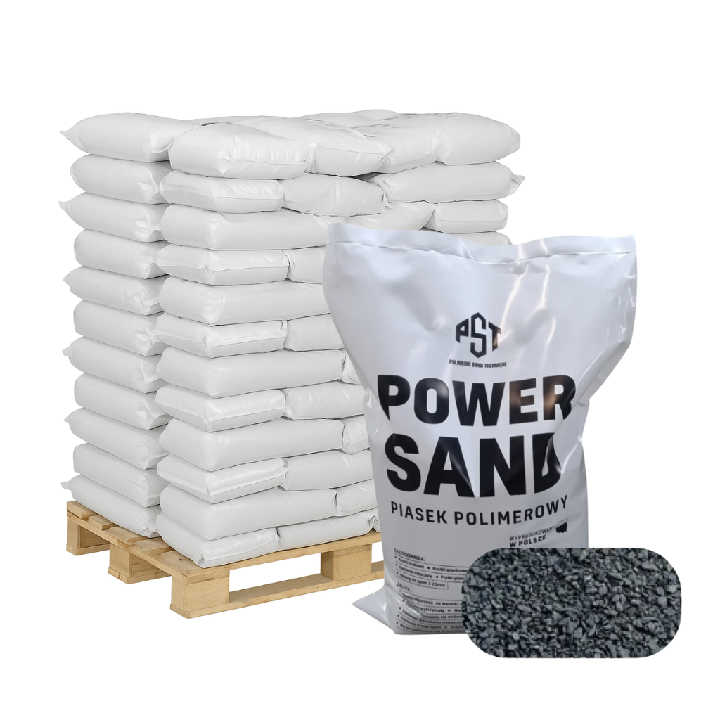 Piasek polimerowy paleta bazalt