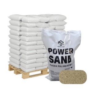 Piasek polimerowy paleta żółty