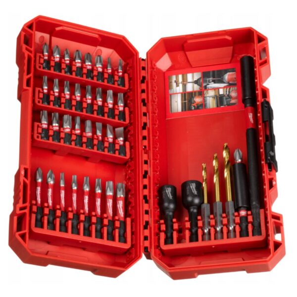 Zestaw bitów udarowych 40 szt Milwaukee - 2
