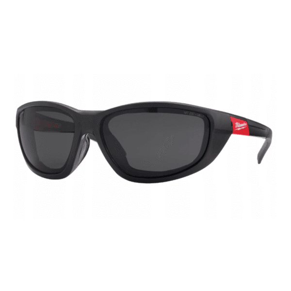 Okulary ochronne przyciemniane premium z uszczelką Milwaukee