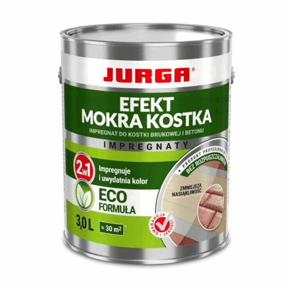 Impregnat do kostki brukowej Efekt mokra kostka jurga ECO 3l