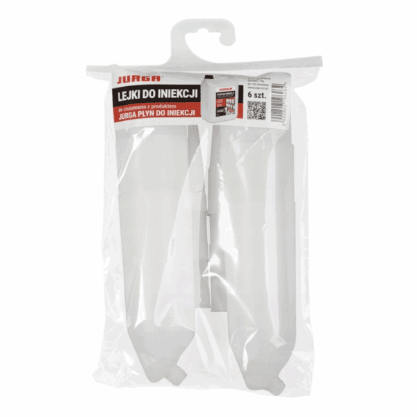 Lejki do iniekcji skręcane z uszczelką suche mury 6szt. JURGA