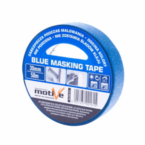 Taśma Malarska Niebieska Blue Masking 30mm x 50M Motive