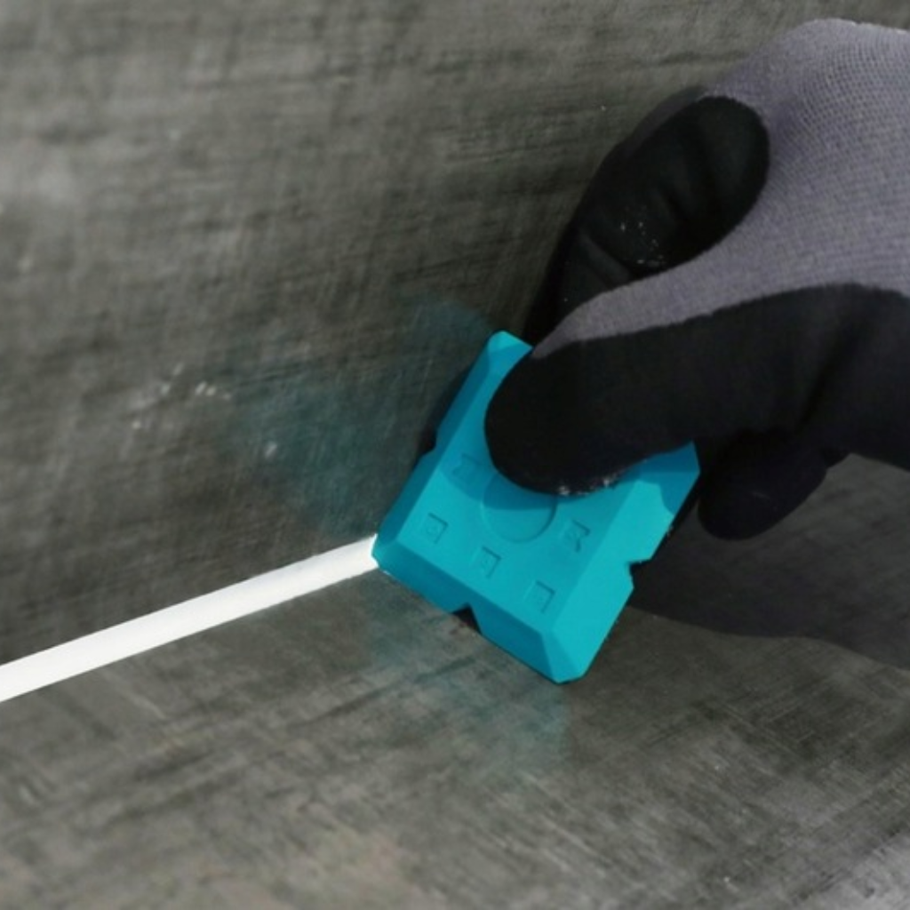 Szpachelki do silikonu gumowe 4 szt BIHUI