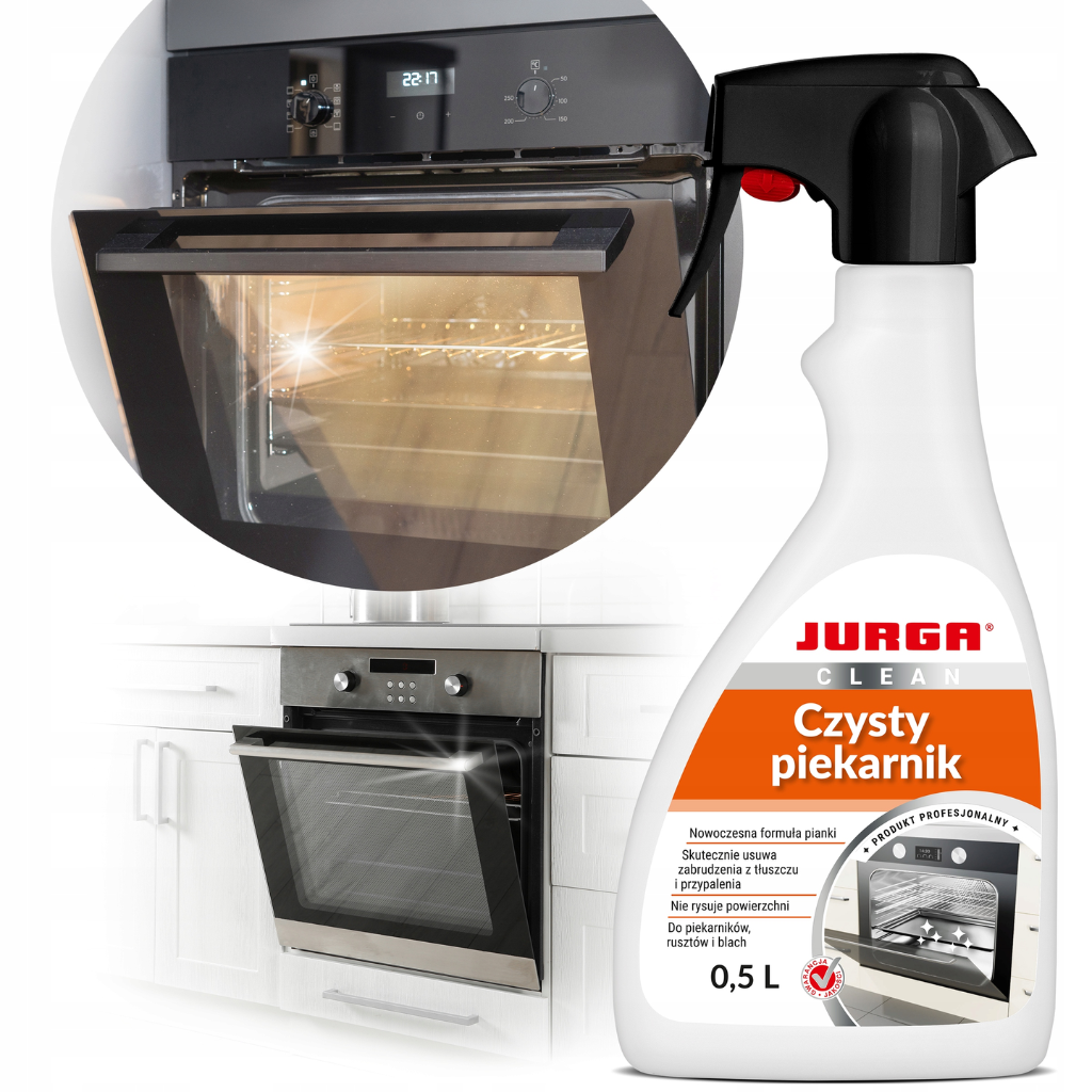 Płyn do czyszczenia piekarników Czysty piekarnik JURGA CLEAN 500ml