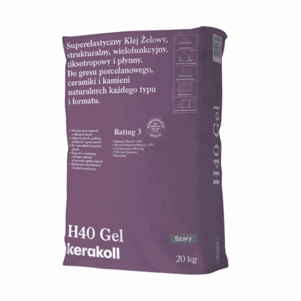 Klej Żelowy Superelastyczny H40 20Kg Kerakoll