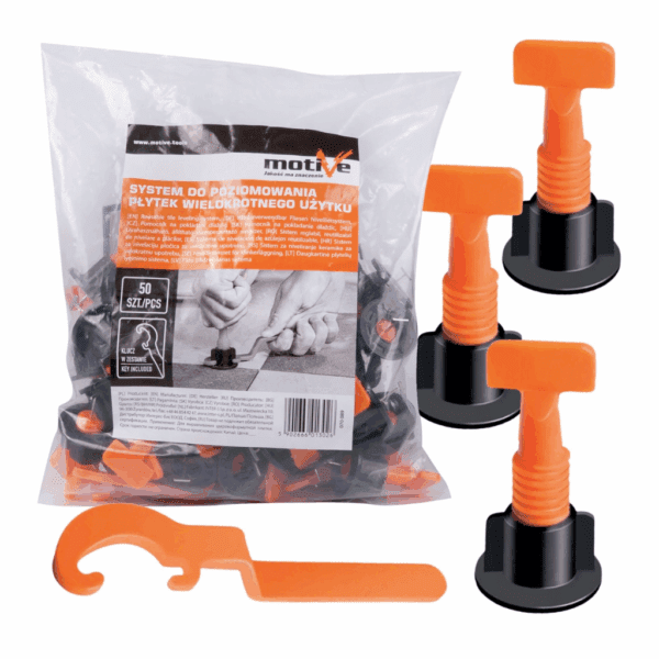 MOTIVE system poziomowania plytek wielokrotnego uzytku