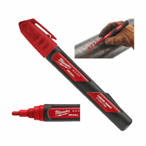 Marker olejowy Czerwony Milwaukee - 2