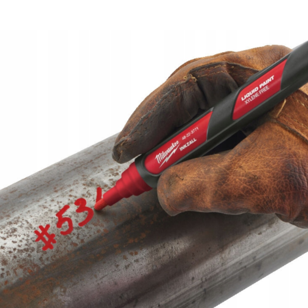 Marker olejowy Czerwony Milwaukee