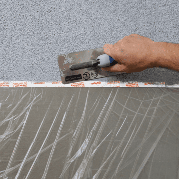 Masker tynkarski z folią malarską 210CMx15M BLUE DOLPHIN - 2