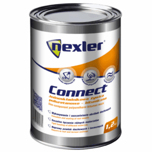 NEXLER CONNECT 1,2KG JEDNOSKŁADNIKOWA ŻYWICA POLIURETANOWO-BITUMICZNA - 1