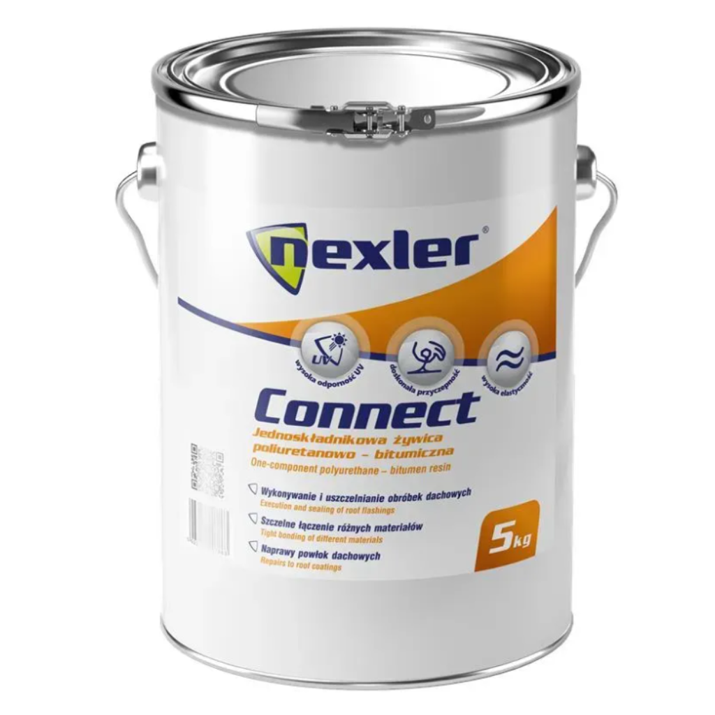 NEXLER CONNECT 5 KG JEDNOSKŁADNIKOWA ŻYWICA POLIURETANOWO-BITUMICZNA - 1