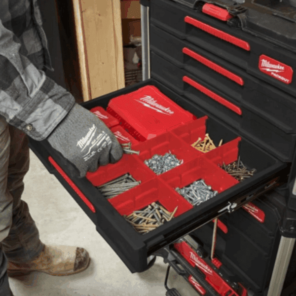 Narzędziowa skrzynia packout z 4 szufladami Milwaukee - 3
