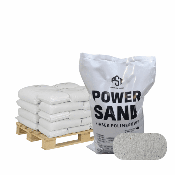 Piasek polimerowy półpaleta 10 szt biały