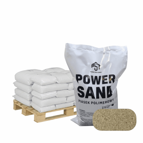 Piasek polimerowy półpaleta 10 szt żółty