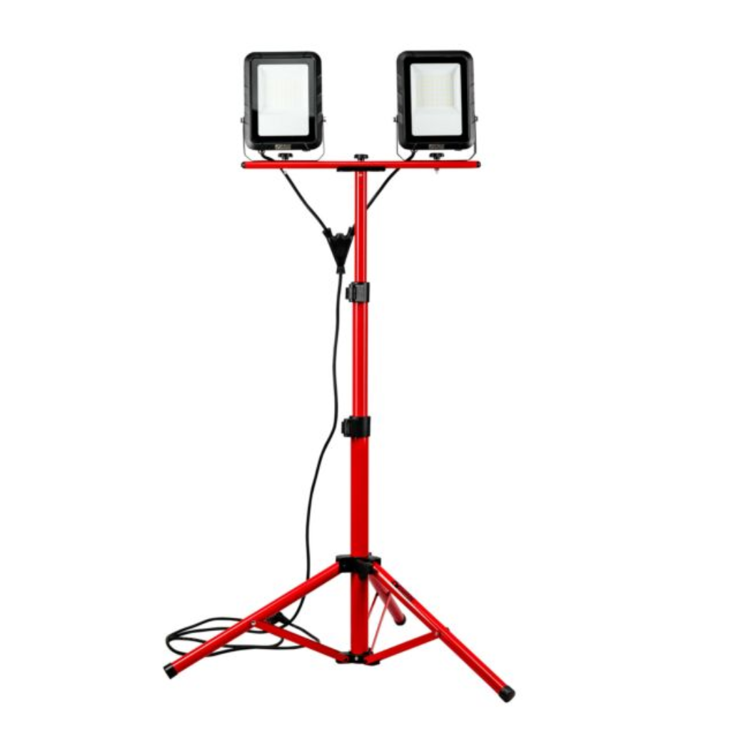 Reflektor LED ze statywem IP65 2x50W 8000lm