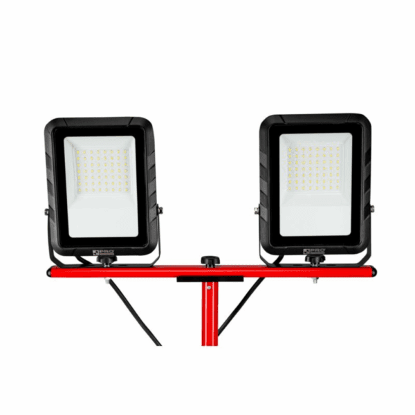 Reflektor LED ze statywem IP65 2x50W 8000lm 2