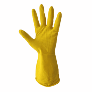 Rękawice gospodarcze gumowe flokowane ARHEM