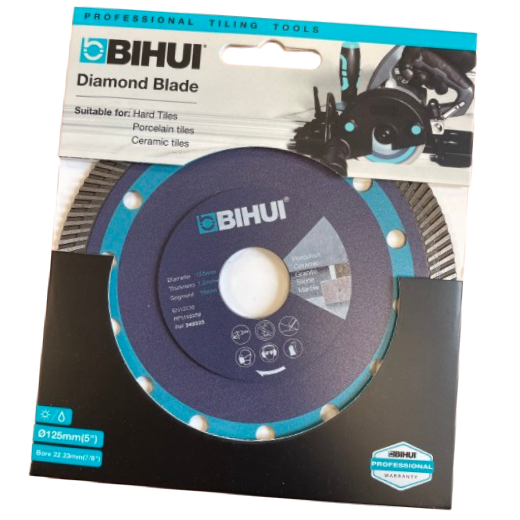 Tarcza diamentowa do cięcia płytek gresu 125mm Diamond Blade BIHUI