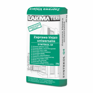 Zaprawa klejąca uniwersalna SYNTEKOL Q4 25kg LAKMA