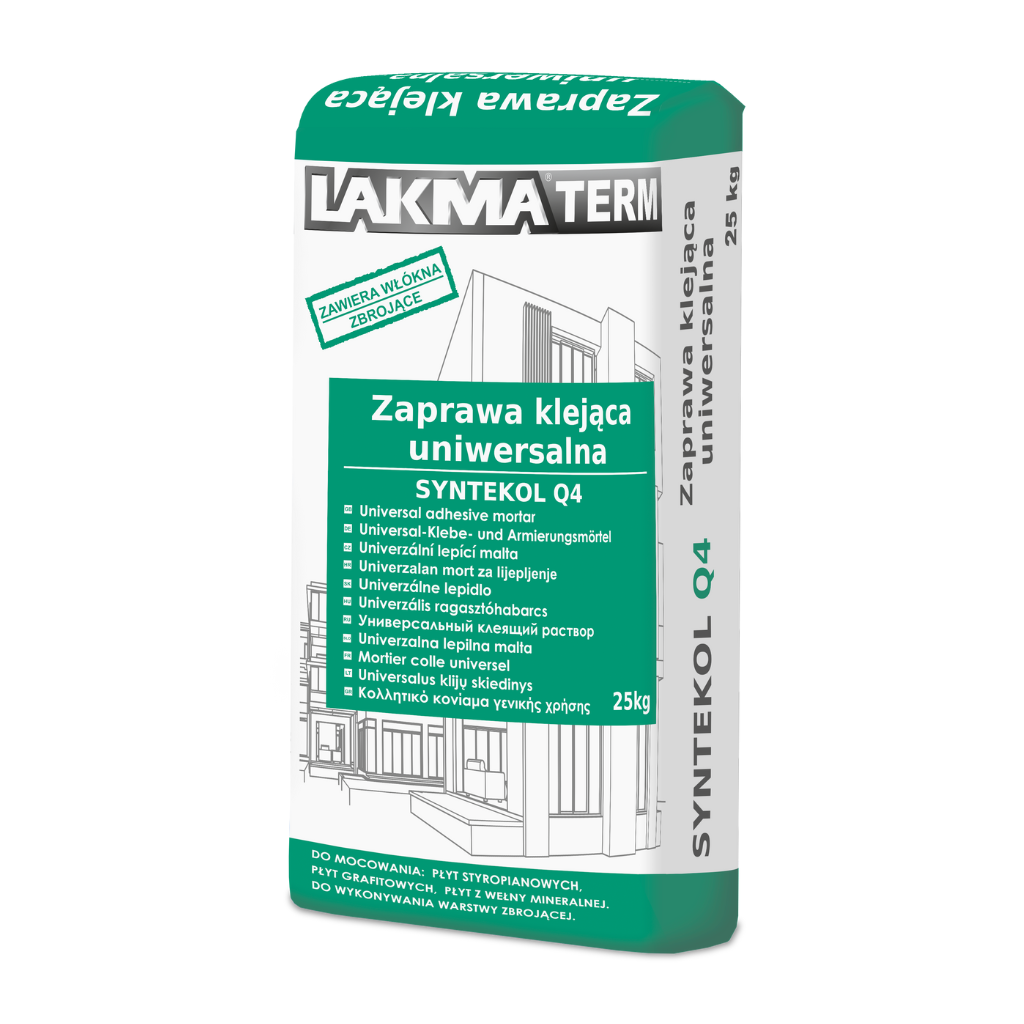 Zaprawa klejąca uniwersalna SYNTEKOL Q4 25kg LAKMA