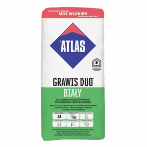 Klej do styropianu i zatapiania siatki Grawis Duo Biały 25kg ATLAS