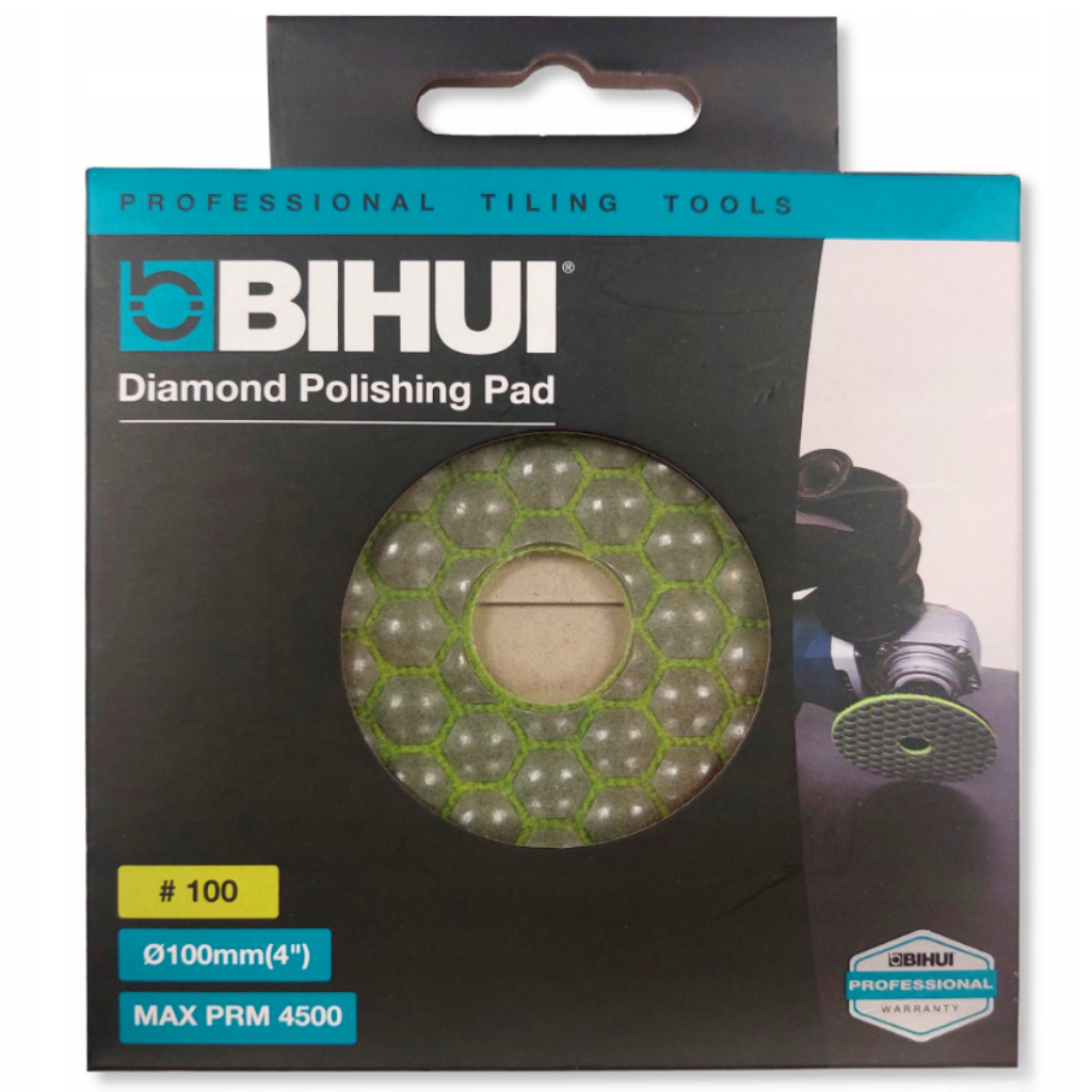 Krążek diamentowy do polerowania na sucho gradacja 100 BIHUI DPP410 PAD - 1
