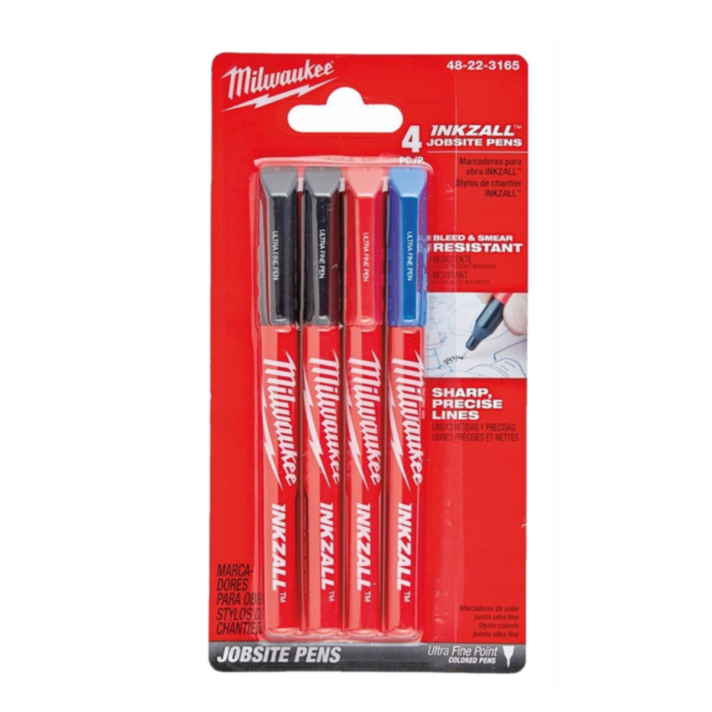 MILWAUKEE cienkopisy kolorowe 4