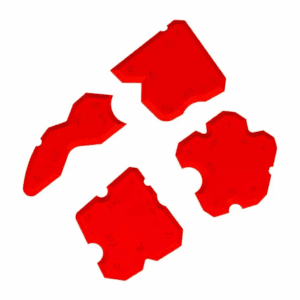 MOTIVE szpachelki do silikonu 4szt. 2