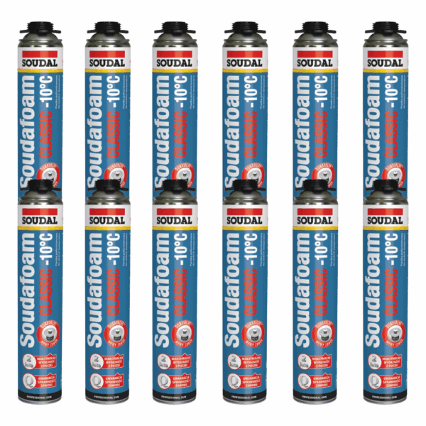 Pianka montażowa Soudal pistoletowa zimowa 750 ml x12