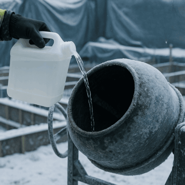 Przeciwmrozowa domieszka do betonu klejów i zapraw cementowych