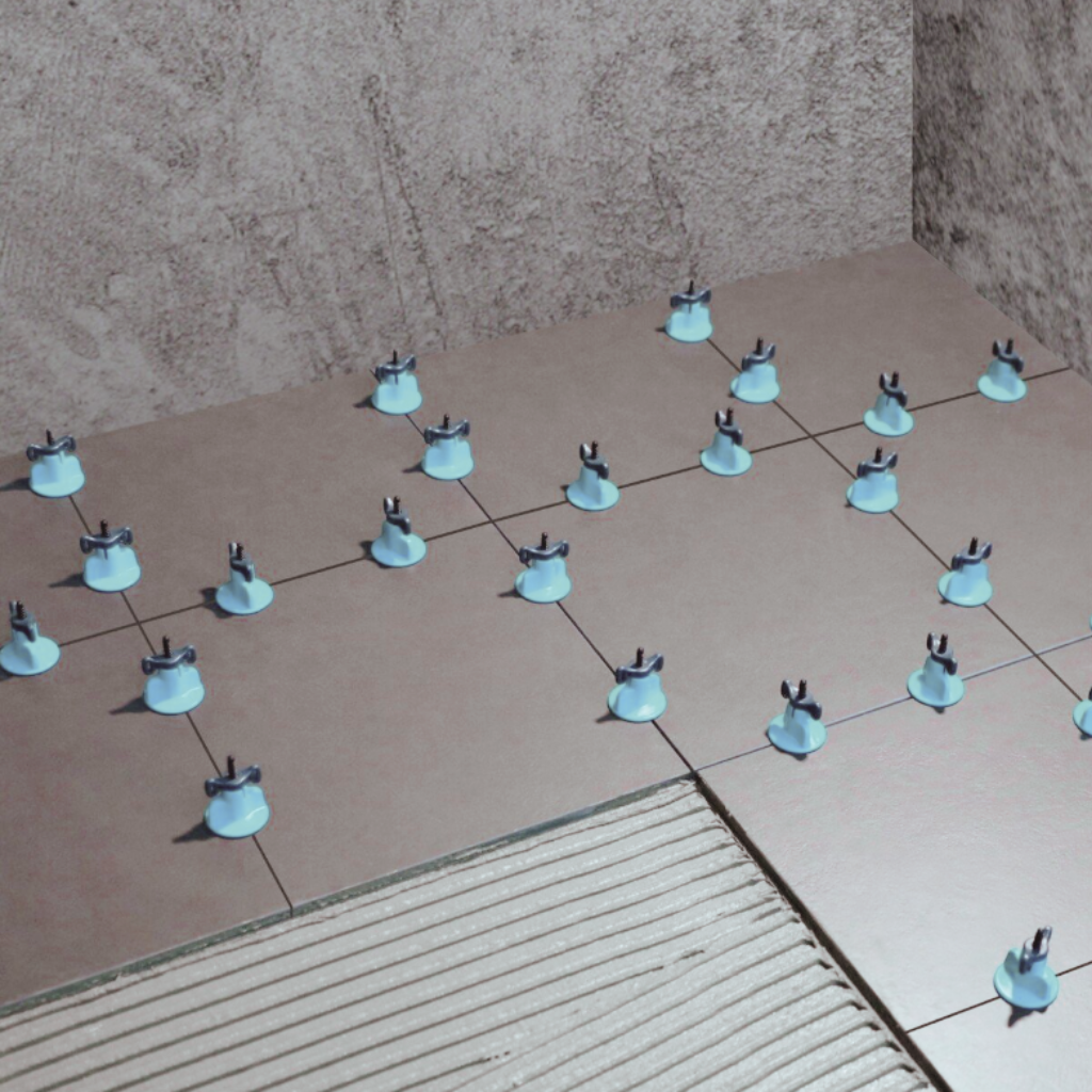 BIHUI System wielokrotnego użytku do poziomowania płytek