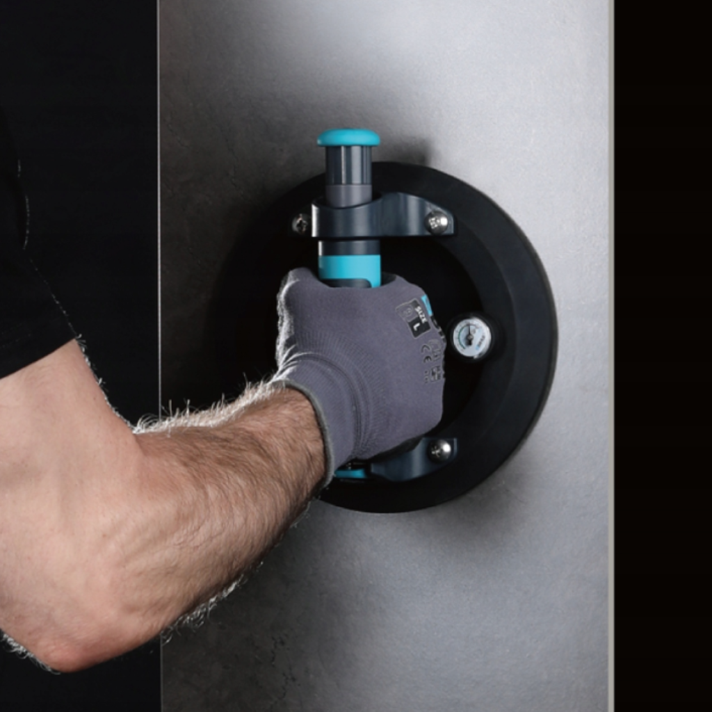 Przyssawka do płytek z dodatkową pompką BIHUI