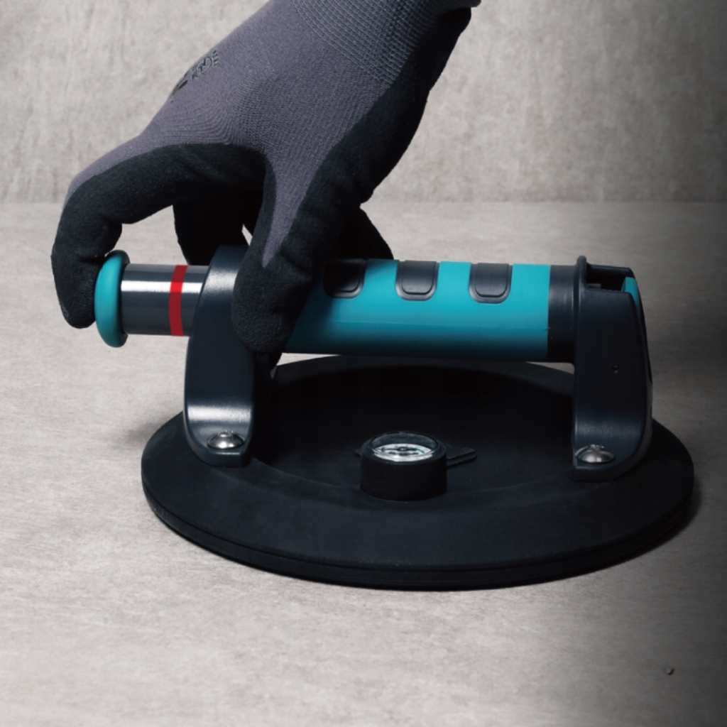 Przyssawka do płytek z dodatkową pompką BIHUI