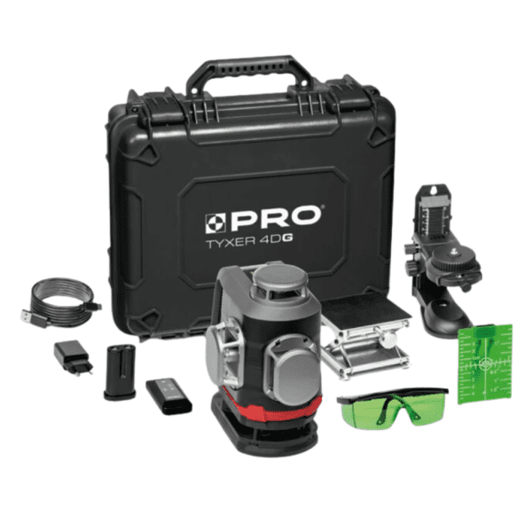 Laser wieloliniowy TYXER 4DG zestaw