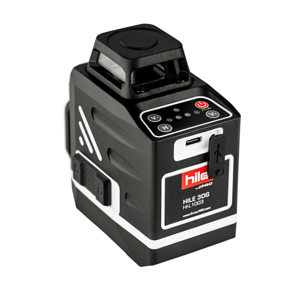 Laser wieloliniowy samopoziomujący zielona wiązka HILE 3DG