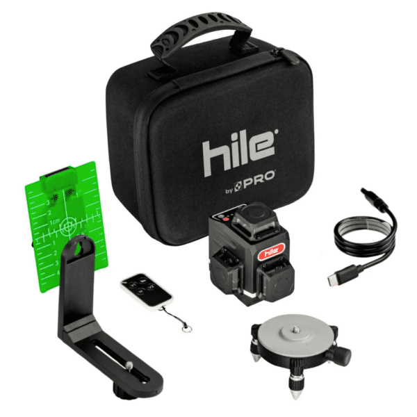 Laser wieloliniowy samopoziomujący HILE 3DG