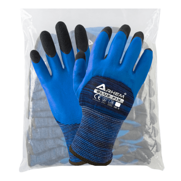 Rękawice ochronne blue fix ARHEM 12SZT