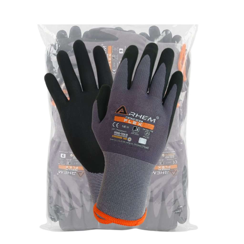 Rękawice ochronne flex ARHEM 12SZT