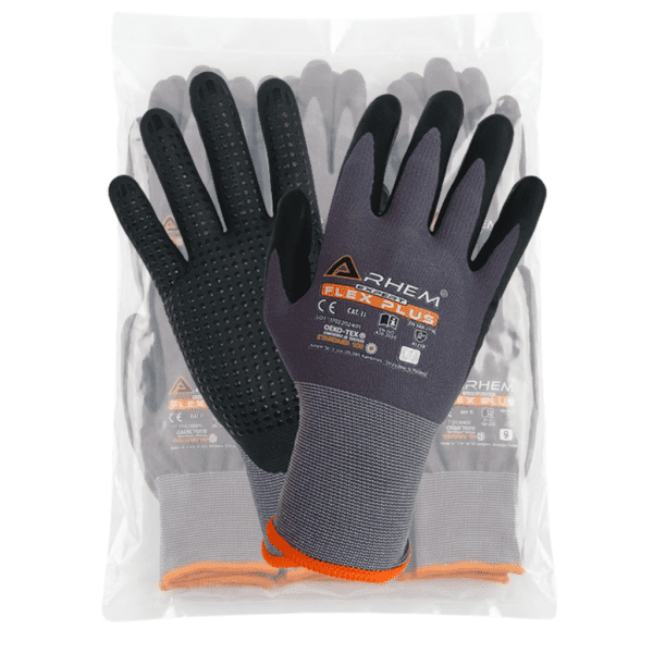 Rękawice ochronne flex plus ARHEM 12SZT