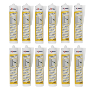 Masa klejąco-uszczelniająca MS-P bezbarwna zestaw