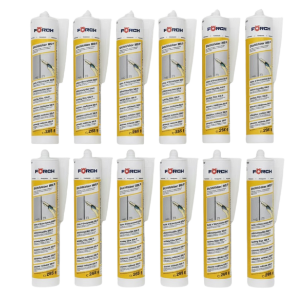 Masa klejąco-uszczelniająca MS-P bezbarwna zestaw