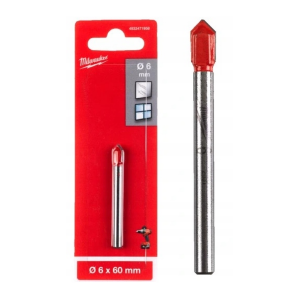 MILWAUKEE wiertlo do szkla ceramiki 4