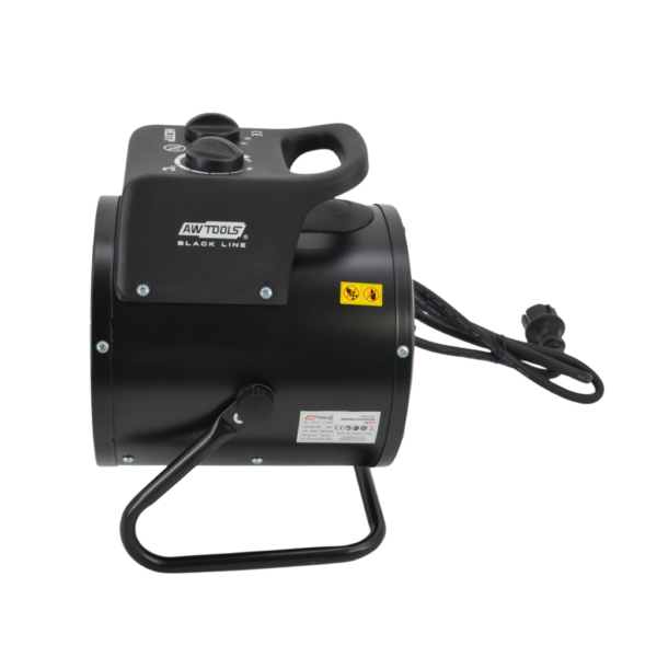 AWTOOLS nagrzewnica elektryczna TUBA PROF 3KW BLACK LINE-3