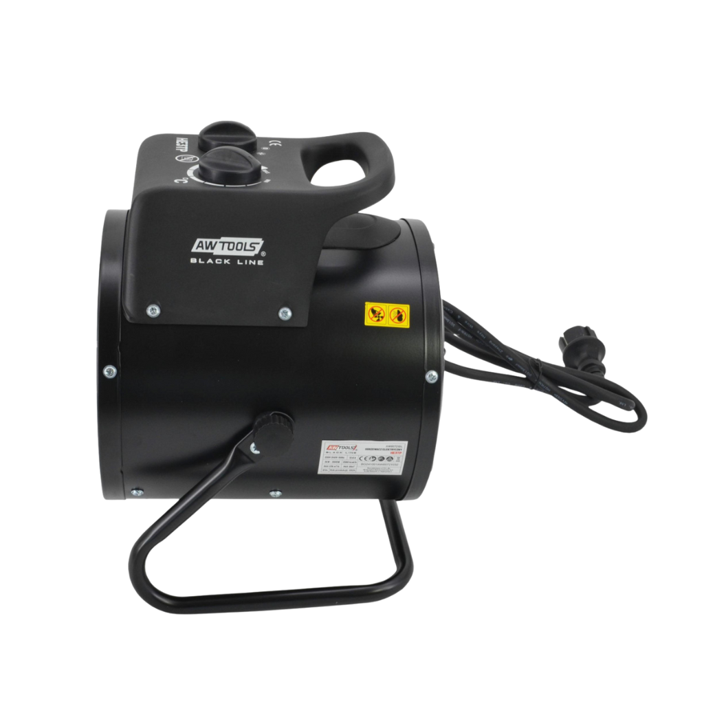 AWTOOLS nagrzewnica elektryczna TUBA PROF 3KW BLACK LINE