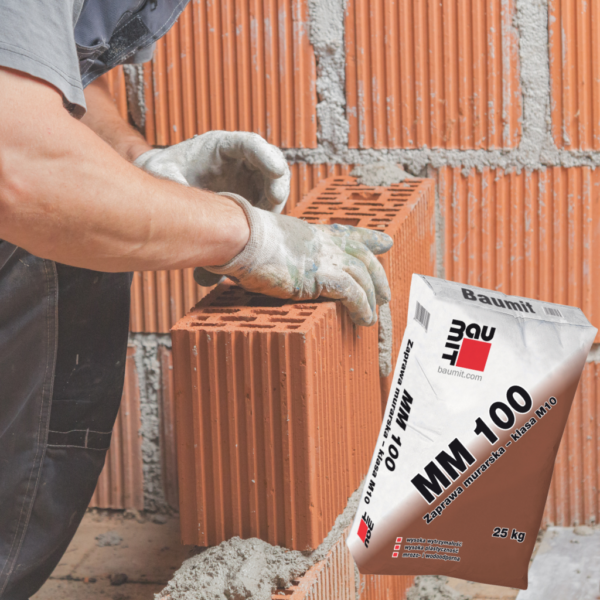 BAUMIT MM 100 zaprawa murarska 25kg-2