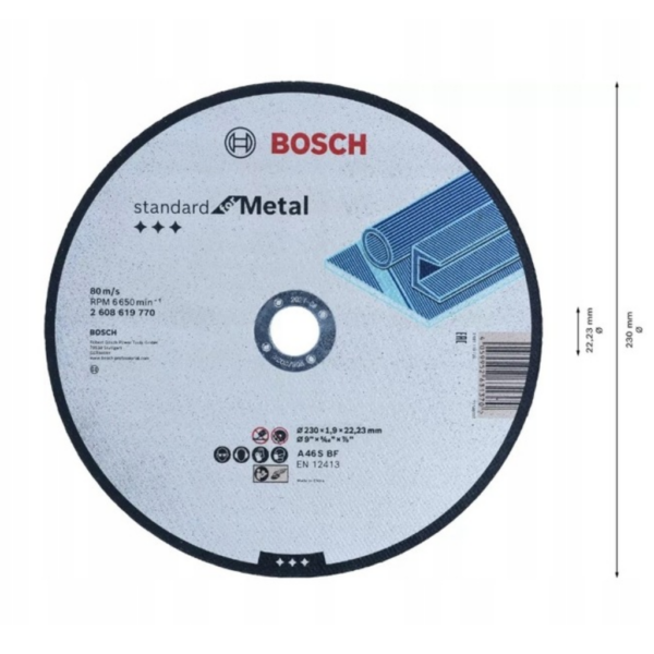 BOSCH tarcza metal 230 2