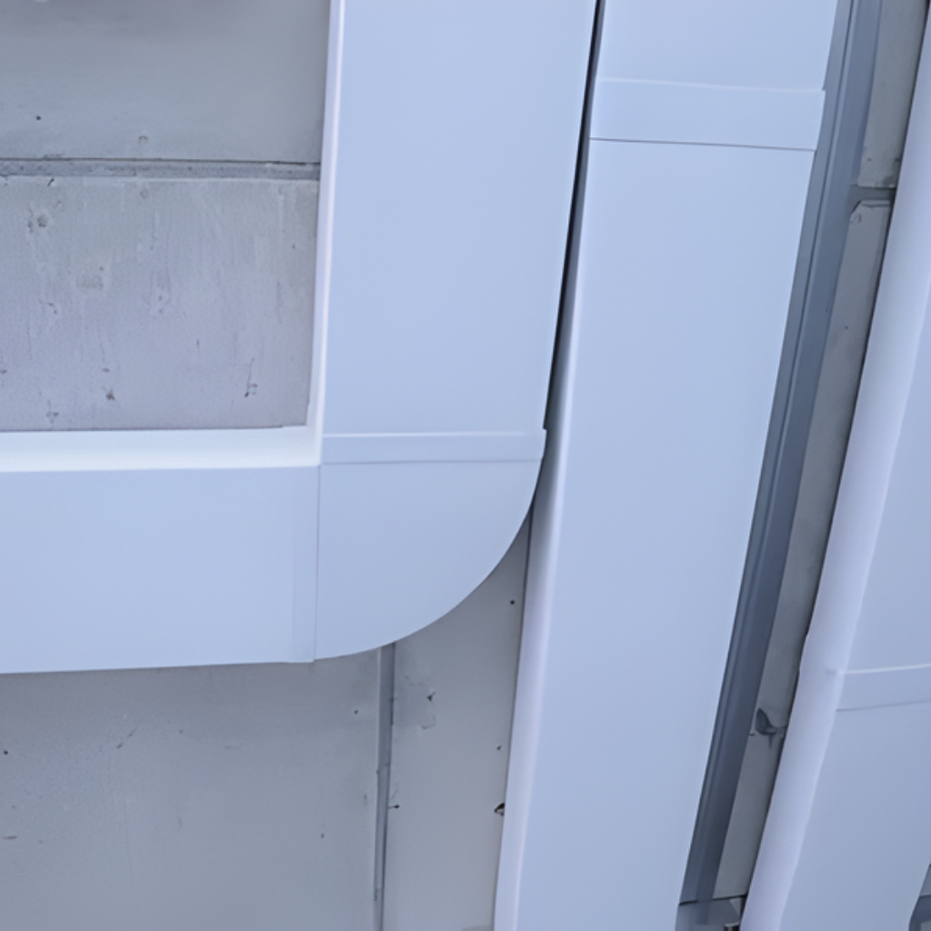 Kanał płaski wentylacyjny telewizyjny 110x55mm biały 0,5m